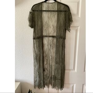 Lace cover up